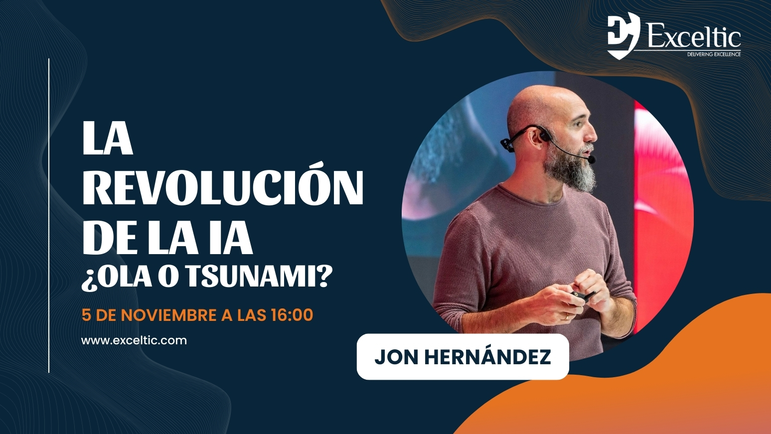 Exceltic organiza una charla sobre el impacto de la Inteligencia Artificial con Jon Hernández